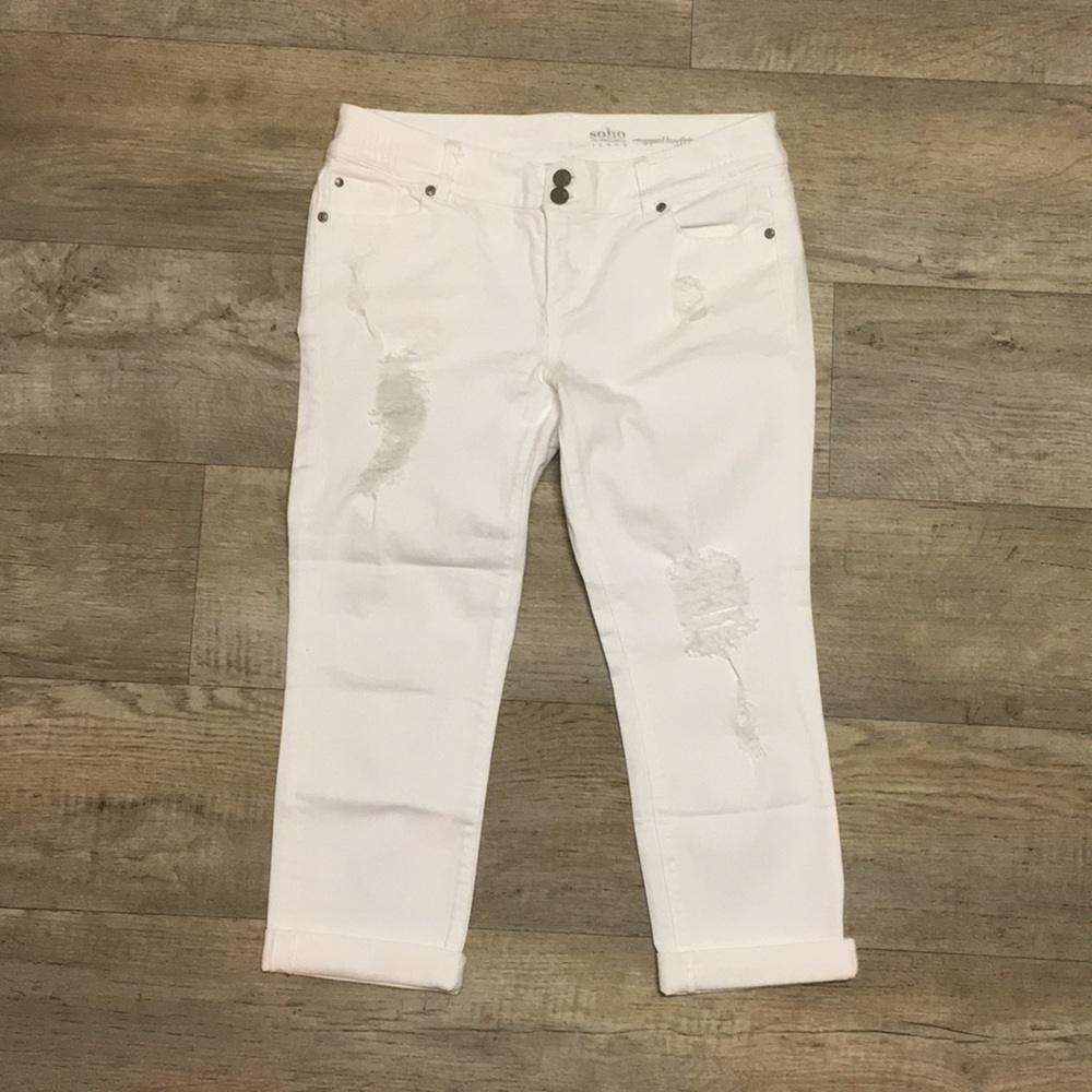 🆕 New York & Co Cropped Boyfriend Soho Jeans